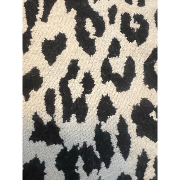 Ann Taylor Wool Leopard Print Skirt - Picture 4 of 5